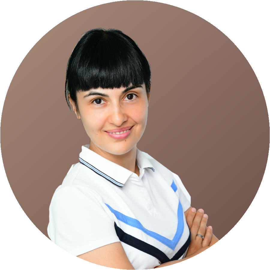 OsteoPro-Ärztin – Porträtfoto Plamena Simeonova, Fachärztin für Innere Medizin, Osteoporose Spezialistin